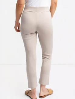 Semi-fitted pull-on pants