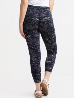 Semi-fitted pull-on pants