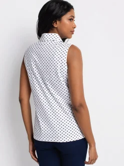 Semi-fitted tank top