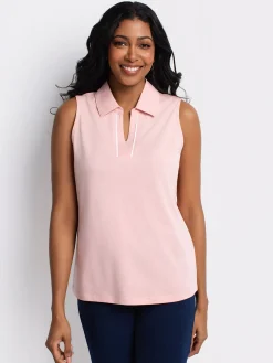 Semi-fitted tank top
