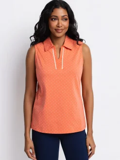 Semi-fitted tank top