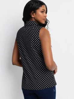 Semi-fitted tank top