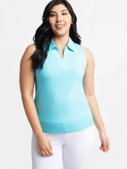 Semi-fitted tank top