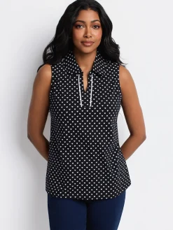 Semi-fitted tank top