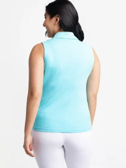 Semi-fitted tank top