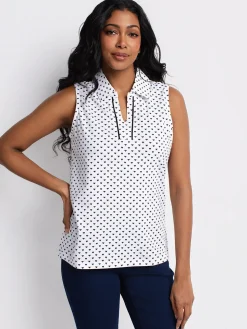 Semi-fitted tank top