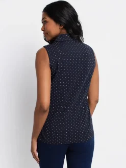 Semi-fitted tank top