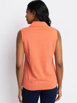 Semi-fitted tank top
