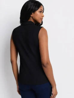 Semi-fitted tank top