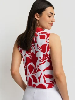 Semi-fitted tank top
