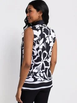 Semi-fitted tank top