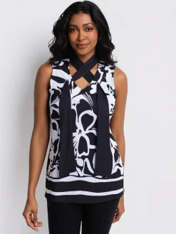 Semi-fitted tank top