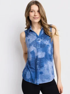 Semi-fitted tank top