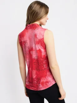 Semi-fitted tank top