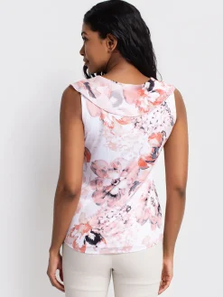 Semi-fitted tank top