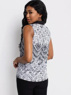Semi-fitted tank top