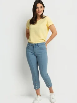 Short-sleeve loose blouse