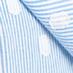 Short-sleeve loose blouse with buttons