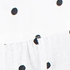Short-sleeve loose blouse with buttons