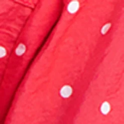 Short-sleeve loose blouse with buttons