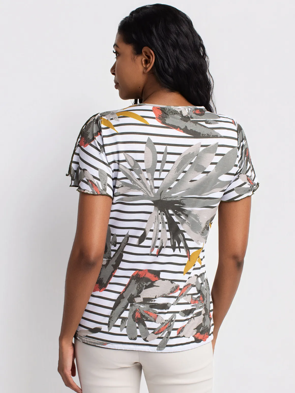 Short-sleeve loose t-shirt
