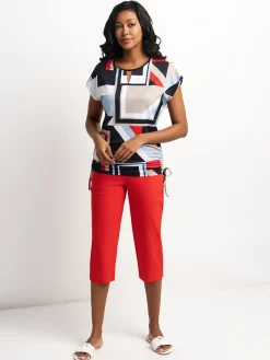 Short-sleeve loose t-shirt