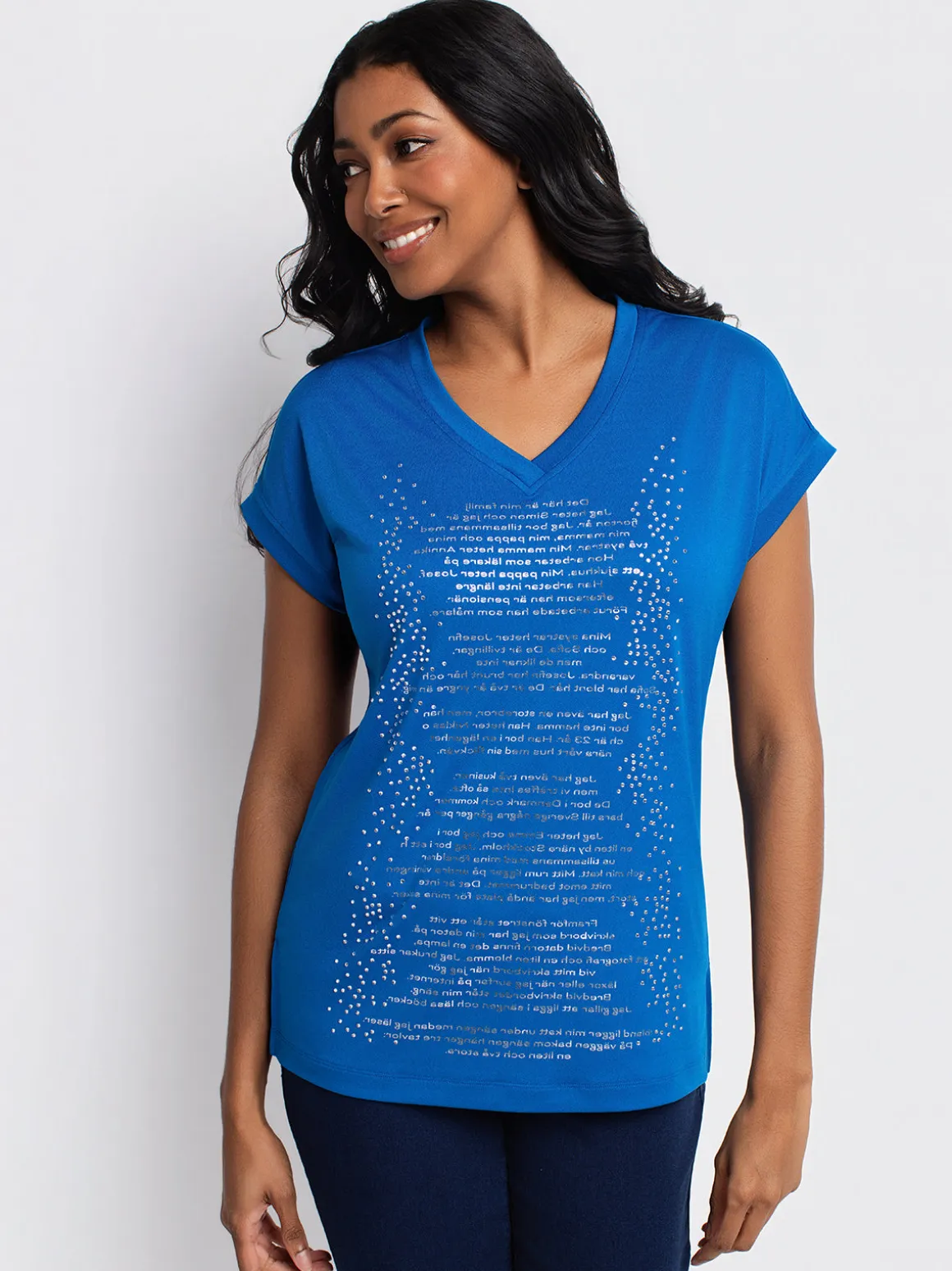 Short-sleeve loose t-shirt
