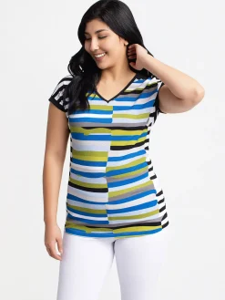 Short-sleeve loose tunic
