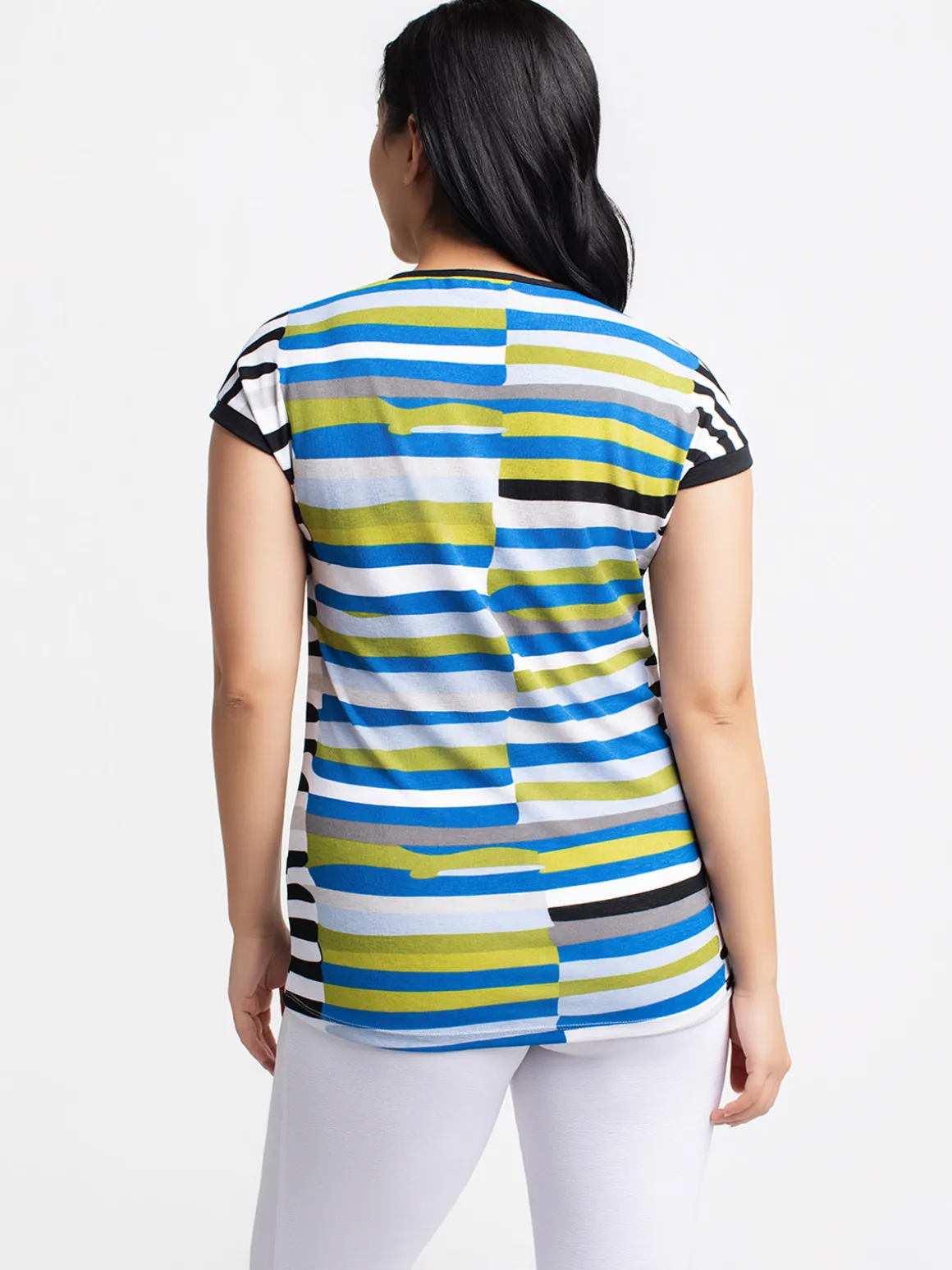 Short-sleeve loose tunic