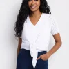 Short-sleeve open sweater cardigan