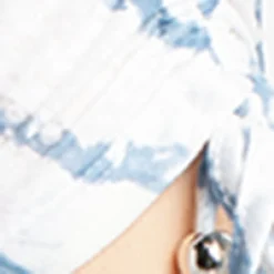 Short-sleeve semi-fitted tunic