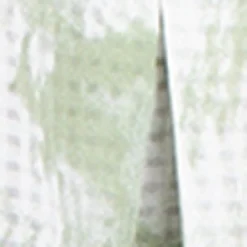 3/4-sleeve semi-fitted tunic length blouse with buttons