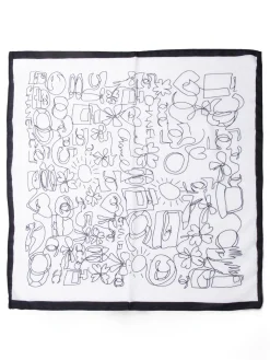 Squared scarf