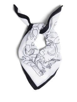 Squared scarf