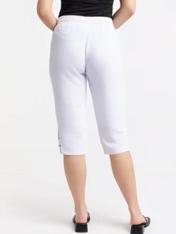 Straight casual pull-on capri