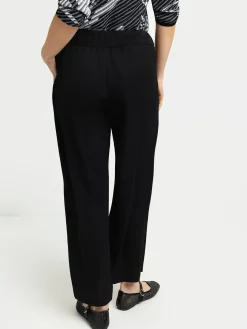 Straight-leg dressy pants