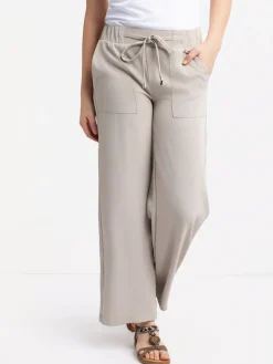 Straight-leg dressy pants