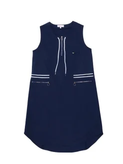 Straight midi dress