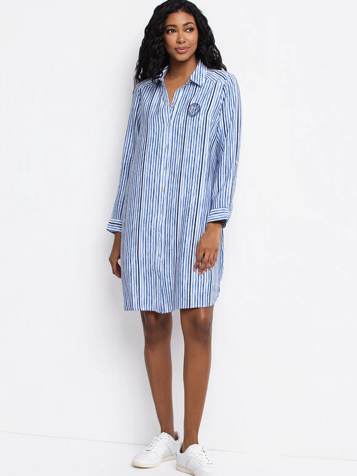 Straight midi dress