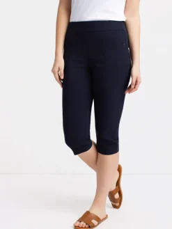Straight semi-fitted pull-on pant - Petite