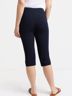 Straight semi-fitted pull-on pant - Petite