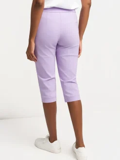 Straight semi-fitted pull-on pant - Petite