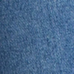 Three-quarter length denim pants