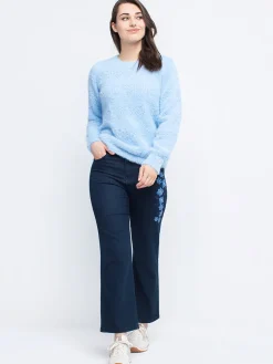 Wide leg jeans
