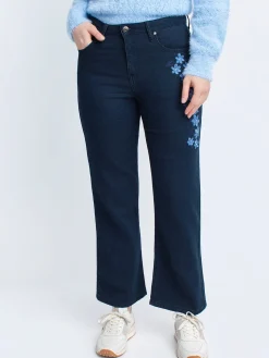 Wide leg jeans